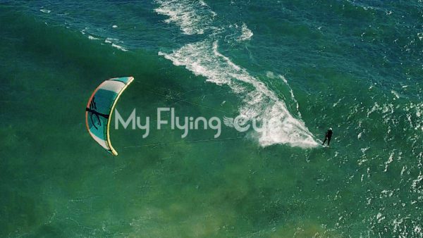 Kite surfing Cool view